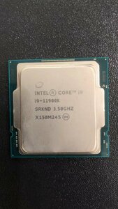 CPU インテル Intel Core I9-11900K プロセッサー 中古 動作未確認 ジャンク品 - A444