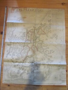 古地図　学校用信濃地図　◆明治22年◆
