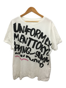 uniform experiment◆Tシャツ/3/コットン/WHT