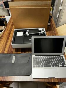 ★激安 MacBook Air 11インチ Mid2012 Core i5 1.7Ghz/4GB/500GB A1465 シルバー 中古 Catalina