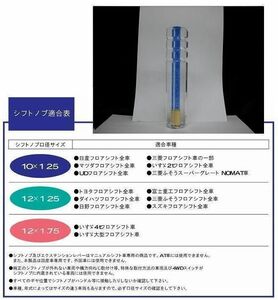 トラック 用品 パーツ│シフトノブ 八角スターダストノブ ブルー ２００mm│シャルマン 直送品