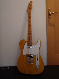 リフィニッシュ済み Fender Japan telecaster TL314-55 80年代 Eシリアル ミディアムスケール 