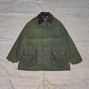 ほぼ新品　希少サイズ　36　90s　 バブアー 　 ビデイル　セージ　Barbour bedale 　　ヴィンテージ　 ジャケット　