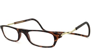 新品 クリックリーダー エクスパンダブル ブラウン +2.50 Lサイズ Clic Expandable エキスパンダブル リーディンググラス 老眼鏡