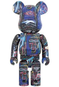 ベアブリック　BE@RBRICK　JEAN-MICHEL BASQUIAT　#7　1000％　バスキア　メディコムトイ