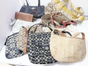 ★5000円スタート★コーチ COACH バッグ 10点 まとめて■ショルダー・トートバッグ・セミショルダー・ミニハンド■現状品