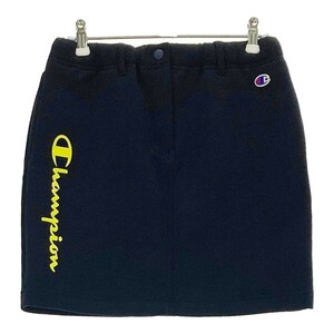 【1円】CHAMPION GOLF チャンピオンゴルフ スウェット ストレッチスカート ネイビー系 M [240101129689] レディース