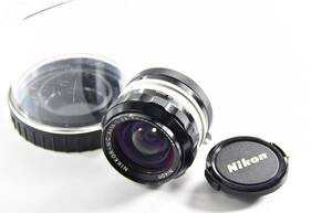 水09【キレイ】 NIKON NIKKOR-N・C Auto 24m F2.8 ニコン 単焦点レンズ　Ｆマウント 3-777770