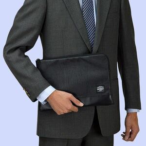 クラッチバッグ ビジネスバッグ メンズ B5ファイル バッグインバッグ 日本製 豊岡製鞄 黒 アンディハワード 31cm ANDY HAWARD 23478