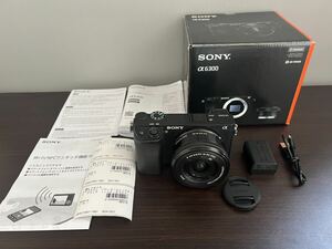 SONY α6300 パワーレンズキット PZ16-50 ソニー 6300