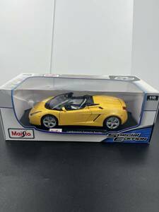 未開封　MAISTO Lamborghini Gallardo Spyder　1/18