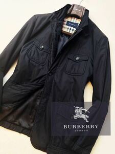 M24【最高峰ラグジュアリー】定価15万●BURBERRY LONDON●色気をもたらすオーラ●高級ジャケットコート バーバリーコート メンズ M