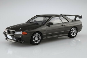 7月再入荷予定 アオシマ 1/24 頭文字D イニシャルD No.04 北条凛 BNR32 スカイラインGT-R プラモデル　送料無料