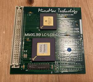 MicroMac Technology MMXL99 LC-LCII-CC CPUアクセラレータ Macintosh