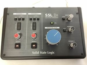 ◯営NI029-A10m60 【埼玉発】SSL2+ オーディオインターフェイス Solid State Logic 音楽 機材 通電確認済み