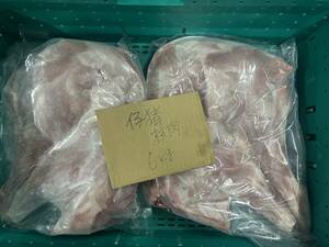 広島県産　仔猪枝肉　骨付き6ｋｇ　送料無料