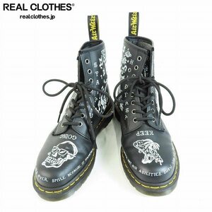 Dr.Martens/ドクターマーチン 1460 SCRIBBLE/スクリブル 8ホールブーツ UK8 /080