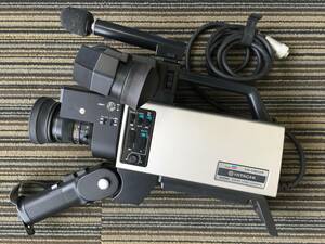 ○HITACHI 日立 VK-C800R カラービデオ fujinon-tv ズームレンズ h6x12.5DM 映像 カメラ 撮影 昭和レトロ ジャンク品 (NF240227)246-784