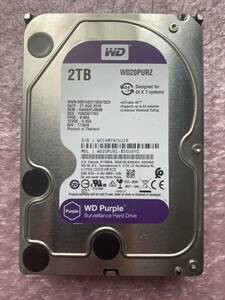 Western Digital HDD SATA 2TB purple WD20PURZ