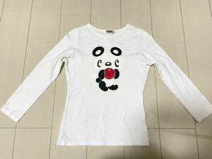 80s 90s 初期　希少 レア HYSTERIC GLAMOUR ヒステリックグラマー パンダ ロンＴ カットソー　Ｔシャツ ヴィンテージ NO.31040