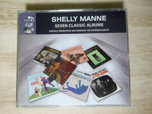 [m9207y c] 美品(リマスター4CD) シェリー・マン / Seven Classic Albums(7LP分収録)　輸入盤　SHELLY MANNE