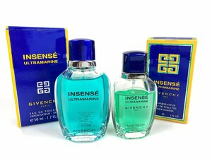 ジバンシィ　GIVENCHY　INSENSE ULTRAMARINE　アンサンセ ウルトラマリン　オードトワレ　スプレー　50ml/30ml　2本セット　YK-6755