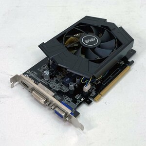 中古グラフィックカード 表示確認済 Vista～Win11 LINUX ★ ASUS NVIDIA GeForce GT 740 GDDR5 2048MB 128bit VGA/DVI/HDMI #2712-K