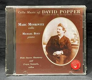 未開封 CD●デビッド・ポッパー チェロの音楽 モスコヴィッチ ボイド 室内楽 クラシック チェロ ピアノ