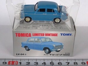 ●LIMITED ヴィンテージLV-04ａ《1/64 ダットサン/ブルーバード1000》☆初代310 旧車モデル／定形外送料\220-/他520-