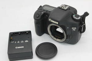 【返品保証】 キャノン Canon EOS 7D チャージャー付き デジタル一眼 ボディ v842
