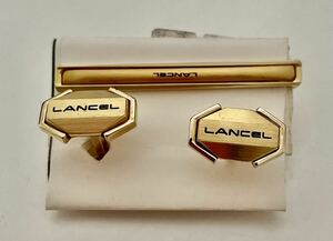 ●LANCEL ネクタイピンとカフスボタン●