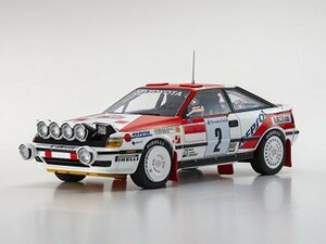 京商 1/18 ダイキャストモデル 1991年ラリーモンテカルロ 優勝モデル トヨタ セリカ TOYOTA - CELICA GT-4 ST165 (night version) No.2