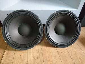 ■ 米RADIAN / 512/2 ■ Pair of Duplex Unit 12inch(30cm)フルレンジ同軸2wayユニット 左右ペア 音出しOK