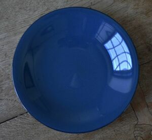 ■リンドスタイメスト■　LAPIS　ラピス　ブルー　深みのある青色　　プラター　大皿　platter　31ｃｍ　　■カラー食器　L-LAP-P-31