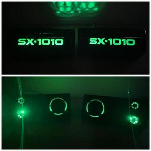 動画確認 SX-1010 日立　HITACHI 街道レーサー 旧車 当時物 昭和レトロ イルミ イルミネーション 　LED 取付　ロンサムカーボーイ