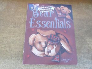2310MK●洋書「Bear Essentials Vol.2」著:Linda Lock/1998●トールペイント/デザイン/図案/くま●型紙付