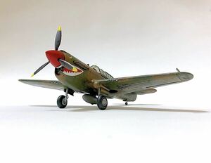 エレール P-40E KITTYHAWK 1:72 完成品 キティホーク 1/72 Heller