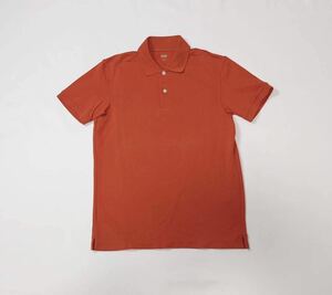 UNIQLO ユニクロ // 半袖 ドライ ポロシャツ (オレンジ系) サイズ S