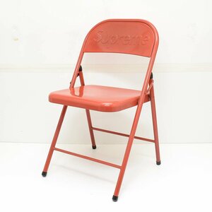 △512715 Supreme シュプリーム ◆パイプ椅子 20AW Metal Folding Chair 2020 レッド