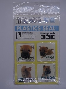 THE DOG PLASTICS SEAL Shiba 未使用 プラスティック シール シバ