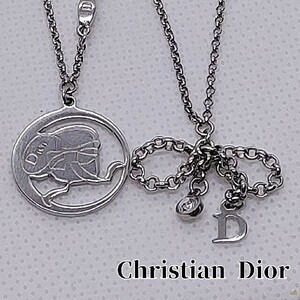 クリスチャンディオール　Christian Dior　ネックレス　メタル