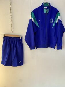 桐蔭学園　中学　高校　ジャージ　上下セット　Lサイズ　青／ブルー　MIZUNO/ミズノ　指定　学生　運動 　体操着　野球　強豪　　G534