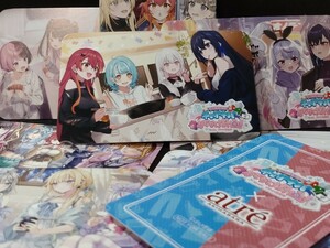 処分出品●ぶいすぽっ！冬のアキバ おでかけ計画！　x アトレ秋葉原　非売品カード　まとめて９枚