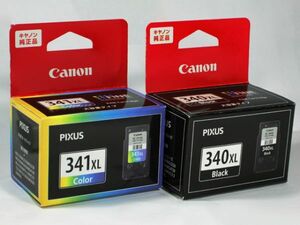 ■　Canon　プリンターインク大容量タイプカートリッジセット　BC-341XL ＆ BC-340XL　(黒箱)