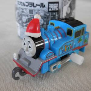 ◆中古◆カプセルプラレール◆ゼンマイ車◆トーマス◆大井川鐵道◆クリスマス走行ver◆ミニブック付き◆トーマス◆