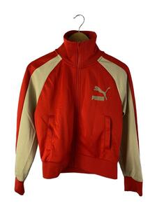 PUMA◆RAY BEAMS別注/T7 トラックジャケット/S/ポリエステル/RED/622929-20