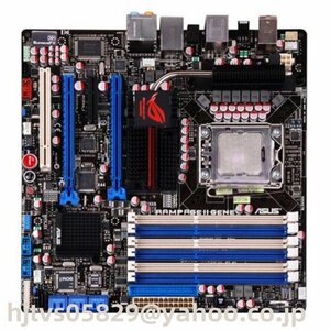 Asus Rampage II Gene ザーボード Intel X58 LGA 1366 Micro ATX メモリ最大24G対応 保証あり　