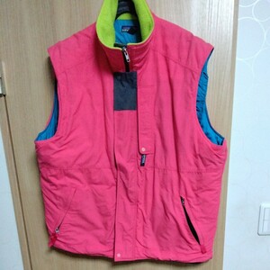 90s patagonia vest 85400 BTU ベスト big thick utility vest btu ビッグシックユーティリティpuff ball パフボール ベスト 90年代