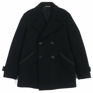 極美品▼Paul Smith COLLECTION ポールスミスコレクション 6426 ウール100% メルトン ピーコート ネイビー L 日本製 正規品 メンズ