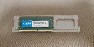 Crucial CFD DDR4 PC4-3200 SODIMM ノートPC用メモリ 16GBメモリ 動作OK 